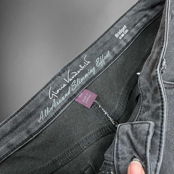 Gloria Vanderbilt Jeans Plus Size 16S All-Around Slimming Effect Bridget Slim - Picture 3 of 6
